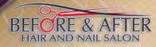 Before & After Hair and Nail Salon logo