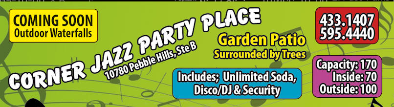 Corner Jazz Party Place logo