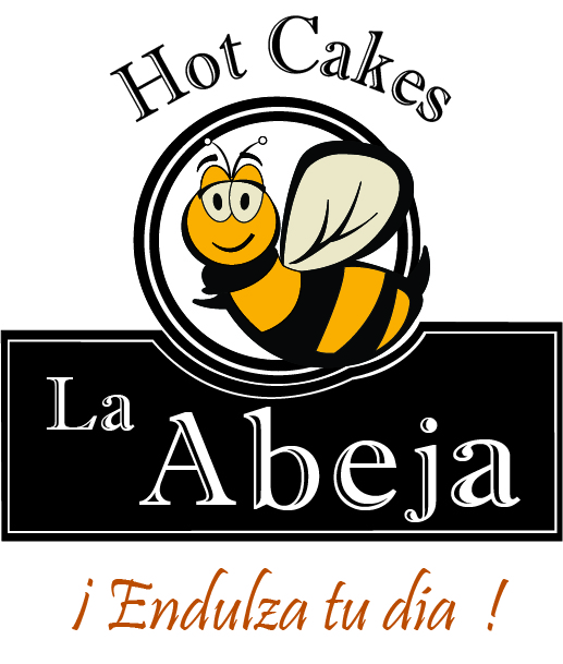 HOT CAKES LA ABEJA logo