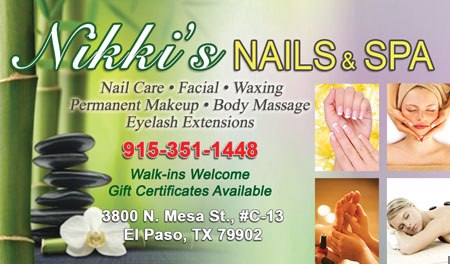 Nikki's Nail & Spa logo