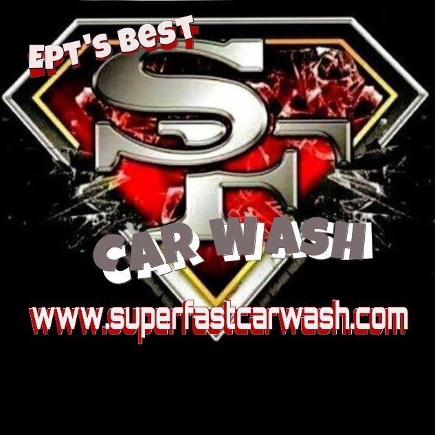 Super Fast Car Wash logo