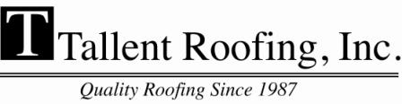 Tallent Roofing Inc logo